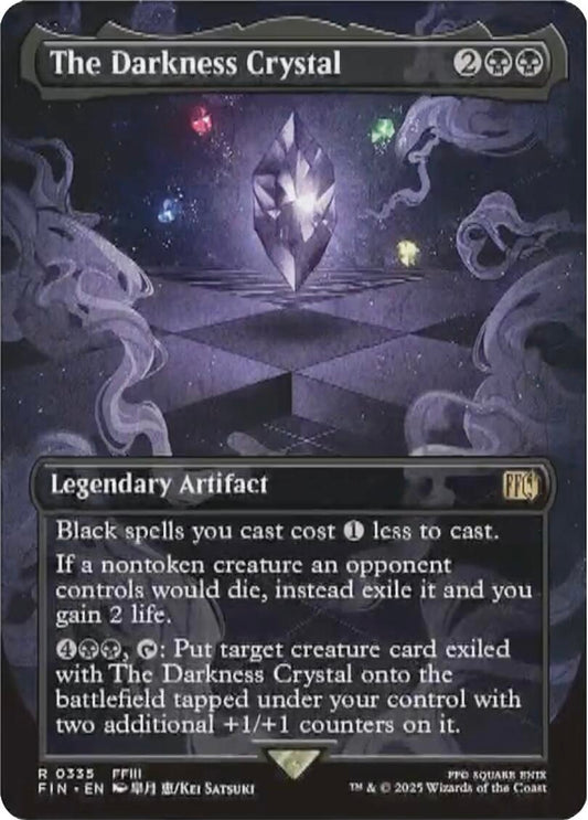 The Darkness Crystal (Borderless) (335) (FIN)