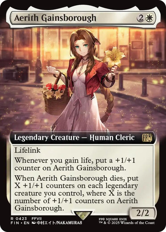Aerith Gainsborough (Extended Art) (423) (FIN)