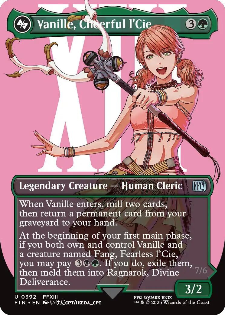 Vanille, Cheerful l'Cie (Borderless) (392) (FIN)