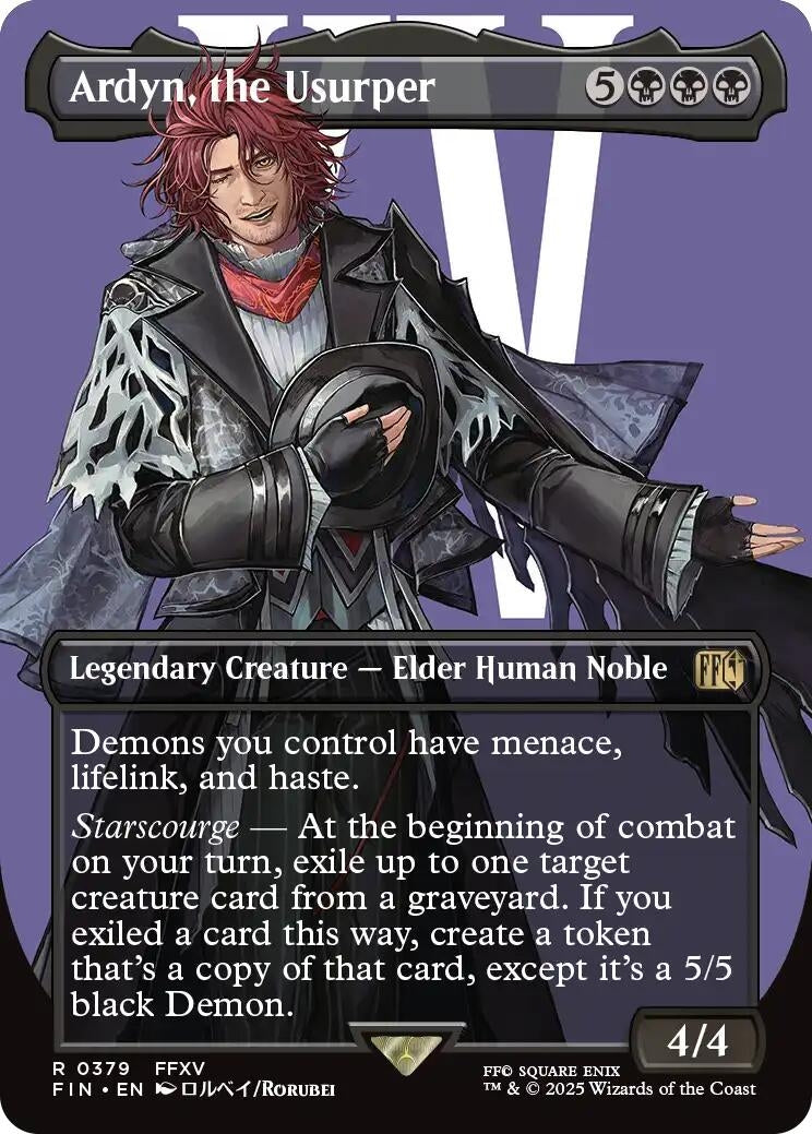 Ardyn, the Usurper (0379) (Borderless) (379) (FIN)
