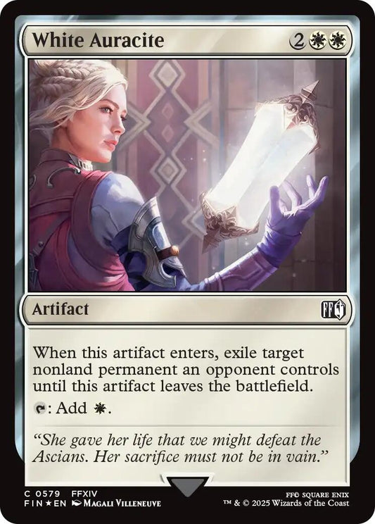 White Auracite (Surge Foil) (579) (FIN)