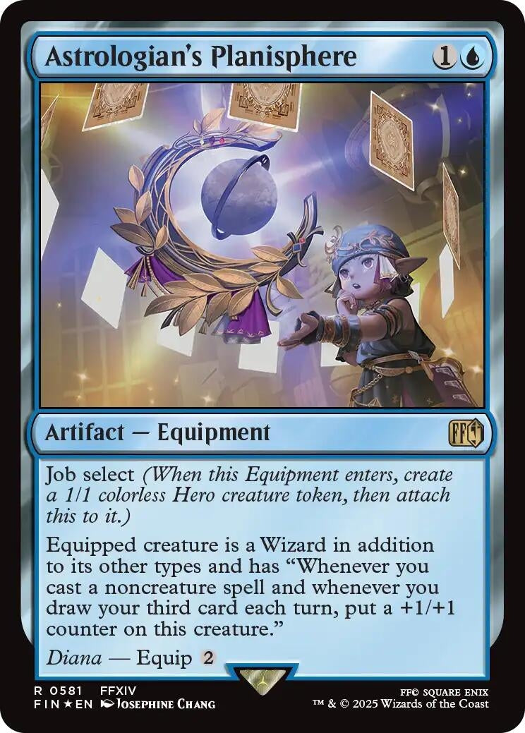 Astrologian's Planisphere (Surge Foil) (581) (FIN)