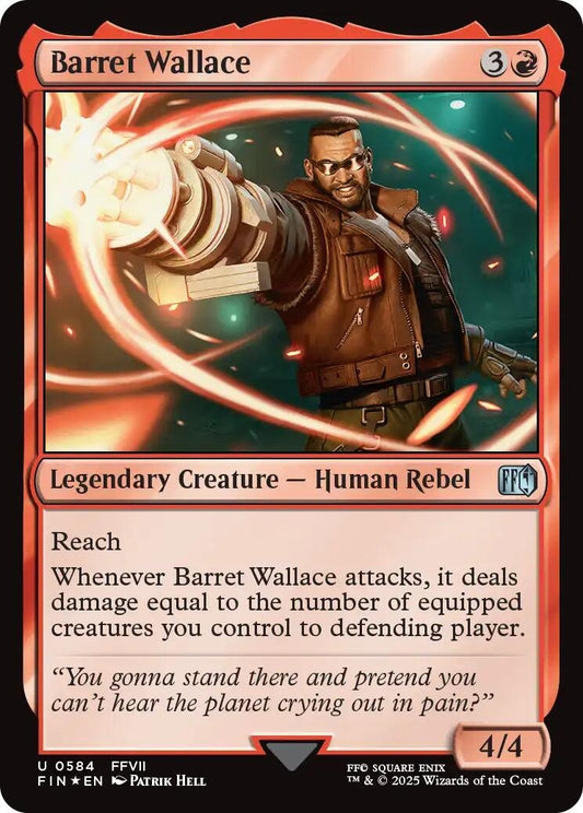 Barret Wallace (Surge Foil) (584) (FIN)