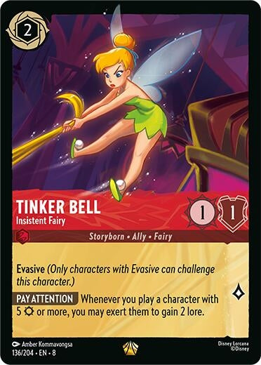 Tinker Bell - Insistent Fairy (136/204) (8)