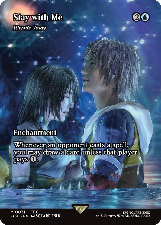 Stay with Me - Rhystic Study (Showcase) (31) (FCA)