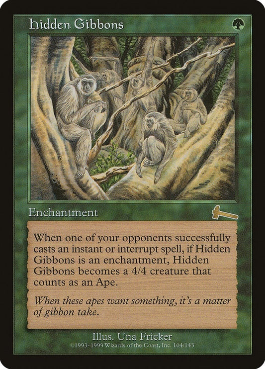 Hidden Gibbons (104) (ULG)