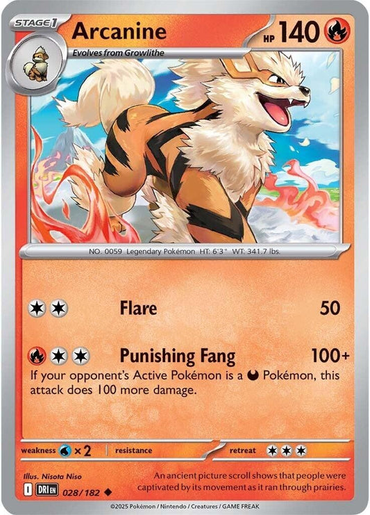 Arcanine (028/182) (DRI)