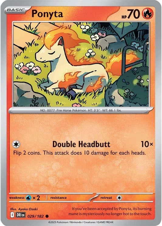 Ponyta (029/182) (DRI)