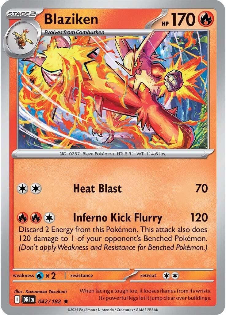Blaziken (042/182) (DRI)
