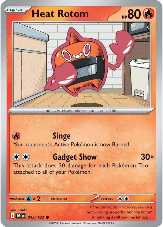Heat Rotom (043/182) (DRI)