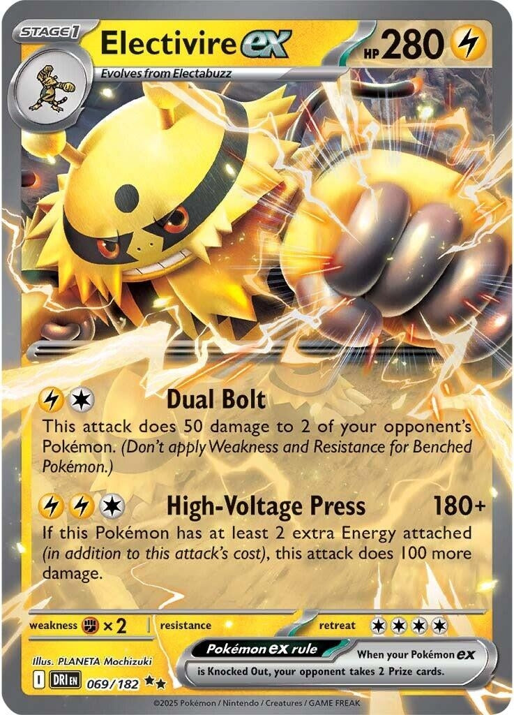 Electivire ex (069/182) (DRI)