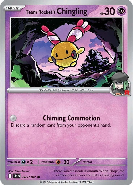 Team Rocket's Chingling (085/182) (DRI)