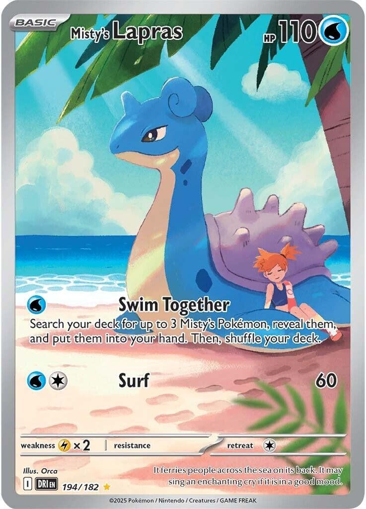 Misty's Lapras (194/182) (DRI)