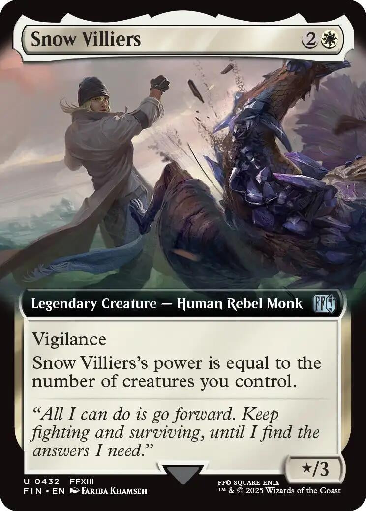 Snow Villiers (Extended Art) (432) (FIN)