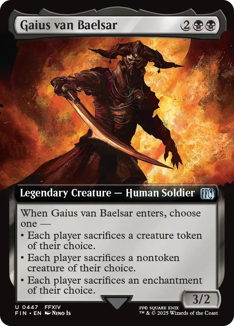 Gaius van Baelsar (Extended Art) (447) (FIN)