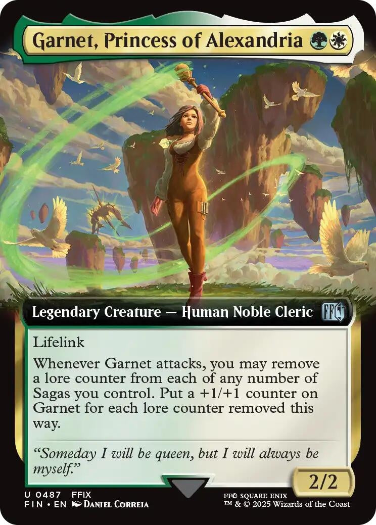 Garnet, Princess of Alexandria (Extended Art) (487) (FIN)