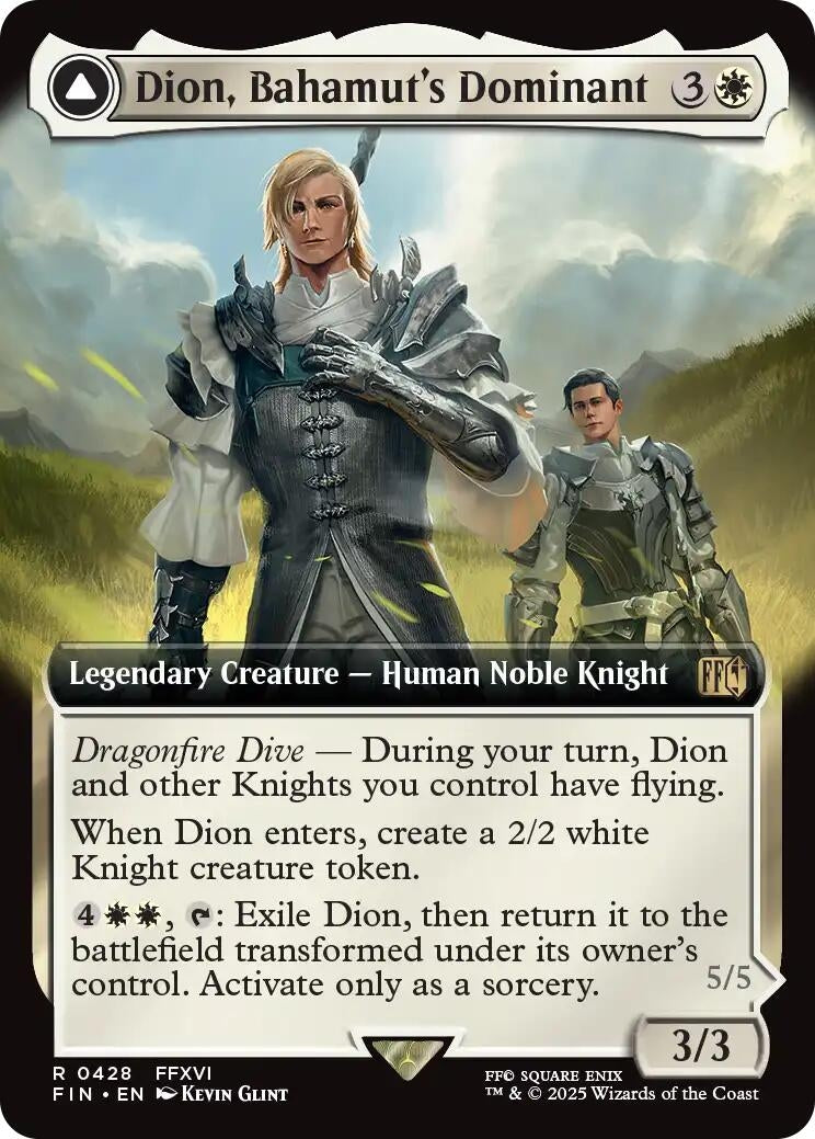 Dion, Bahamut's Dominant (Extended Art) (428) (FIN)