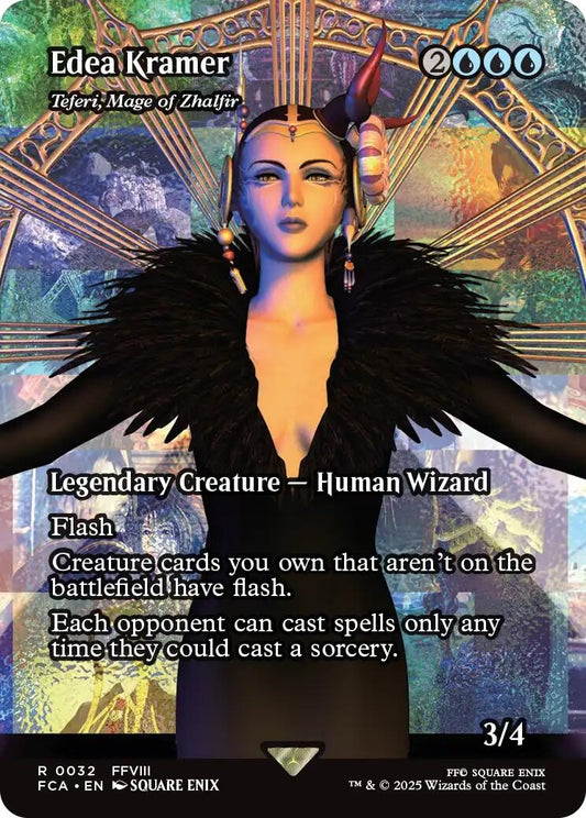 Edea Kramer - Teferi, Mage of Zhalfir (Showcase) (32) (FCA)