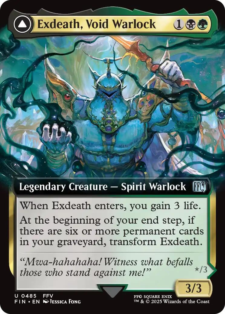 Exdeath, Void Warlock (Extended Art) (485) (FIN)