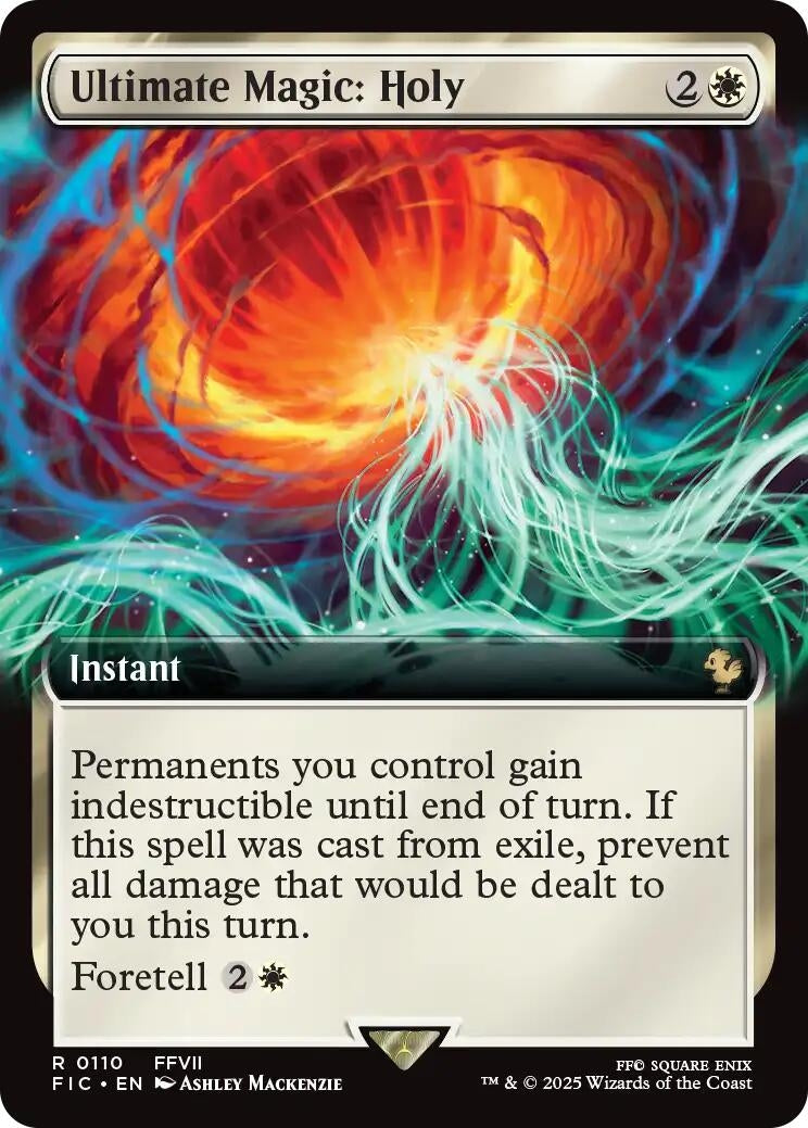 Ultimate Magic: Holy (Extended Art) (110) (FIC)