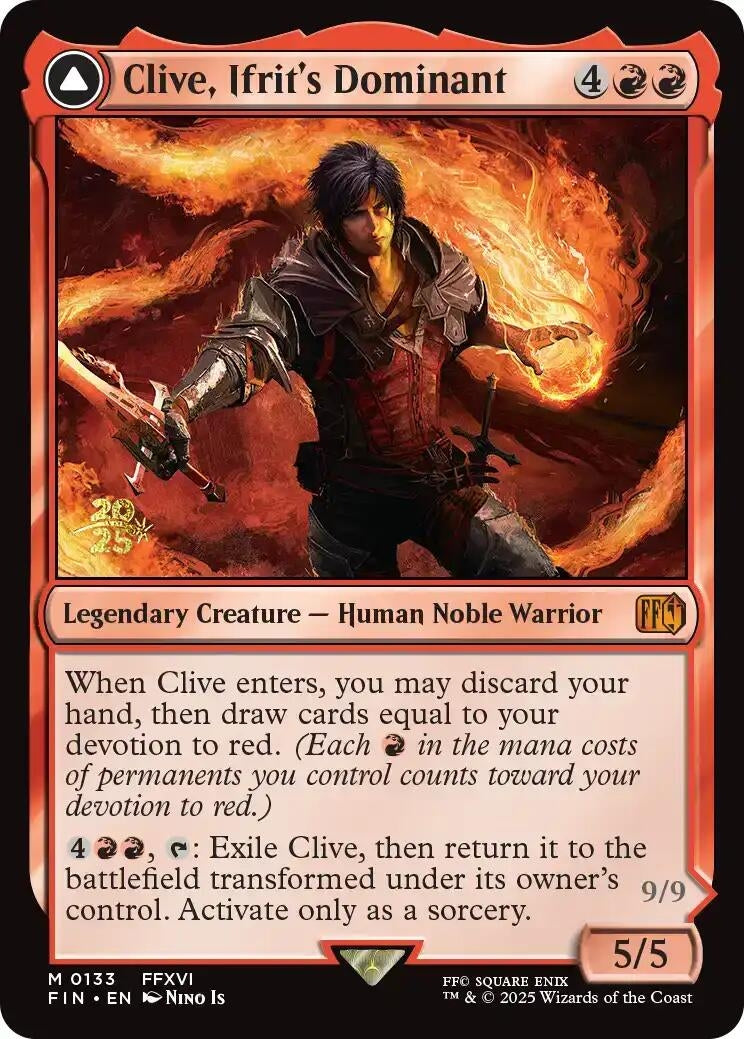 Clive, Ifrit's Dominant (133) (PRE)