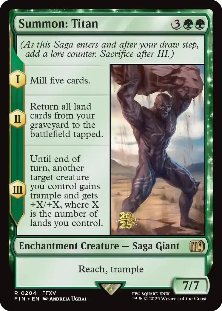 Summon: Titan (204) (PRE)
