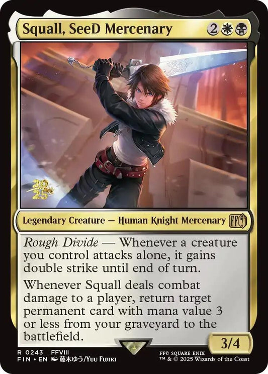 Squall, SeeD Mercenary (243) (PRE)