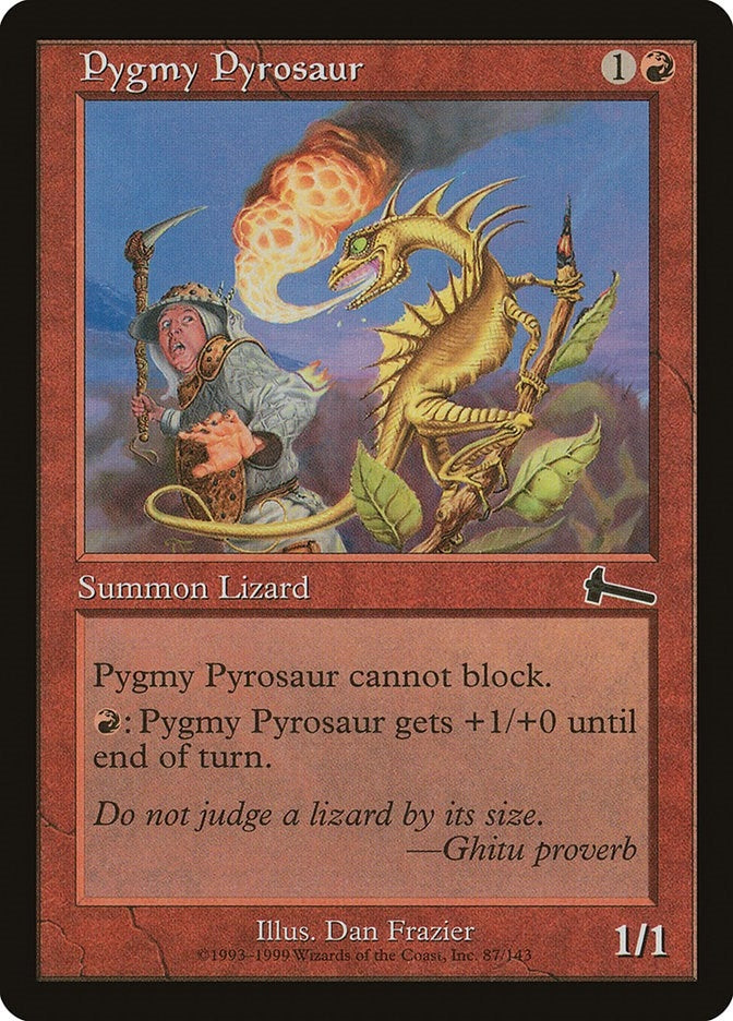 Pygmy Pyrosaur (87) (ULG)