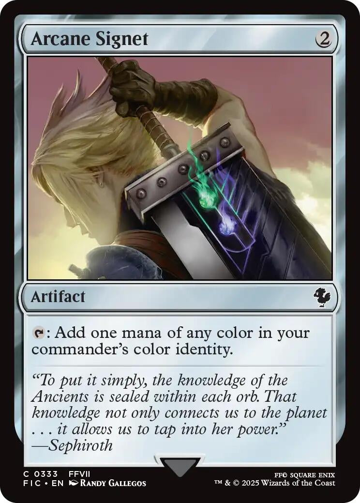 Arcane Signet (0333) (Surge Foil) (333) (FIC)