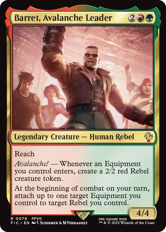 Barret, Avalanche Leader (Surge Foil) (79) (FIC)