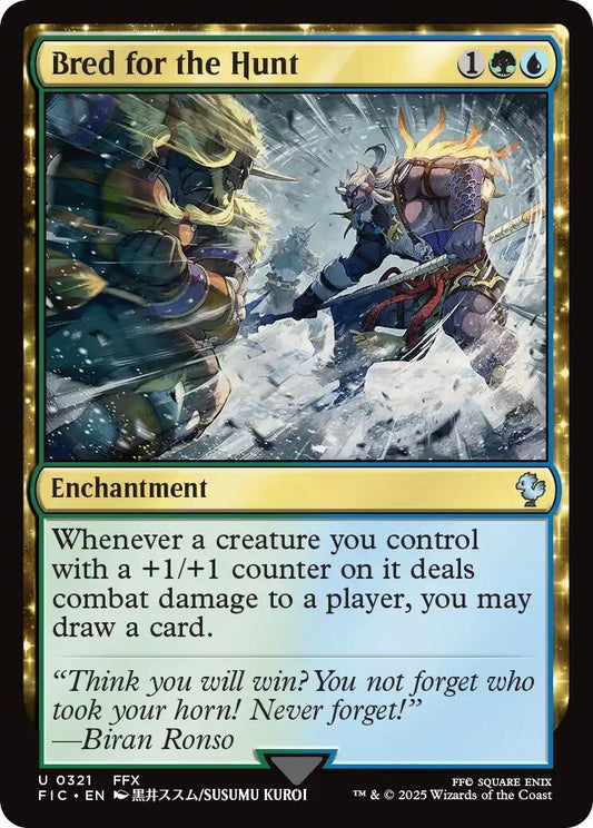 Bred for the Hunt (Surge Foil) (321) (FIC)