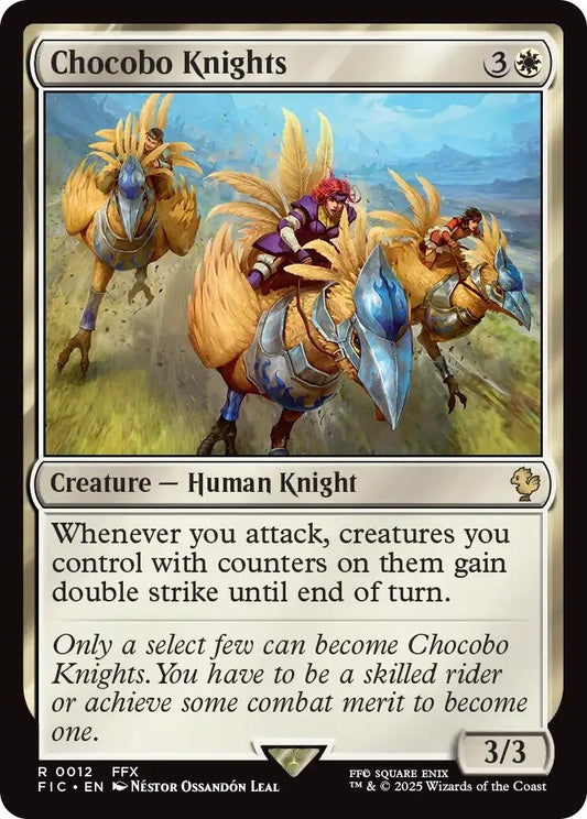 Chocobo Knights (Surge Foil) (12) (FIC)