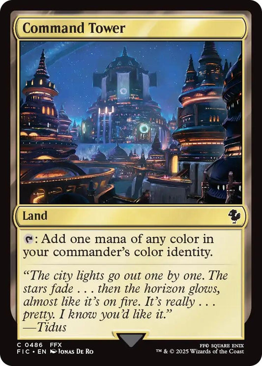 Command Tower (0486) (Surge Foil) (486) (FIC)