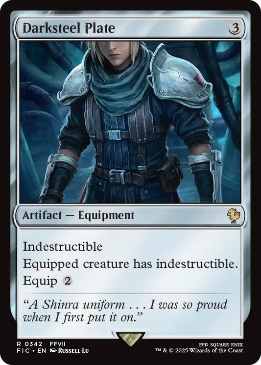 Darksteel Plate (Surge Foil) (342) (FIC)