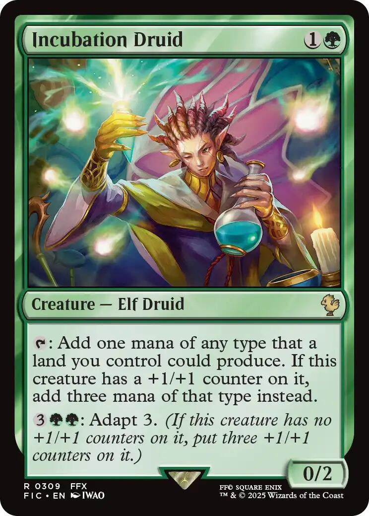 Incubation Druid (Surge Foil) (309) (FIC)