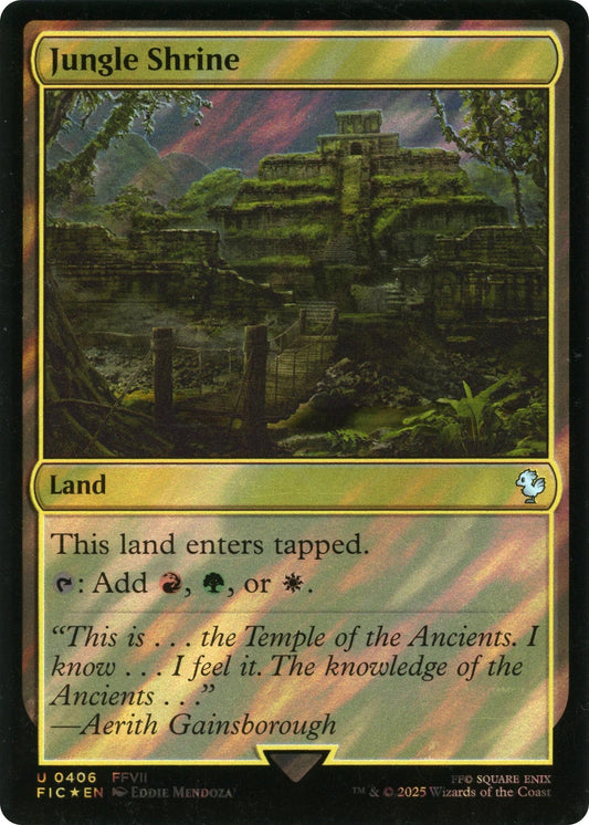 Jungle Shrine (Surge Foil) (406) (FIC)
