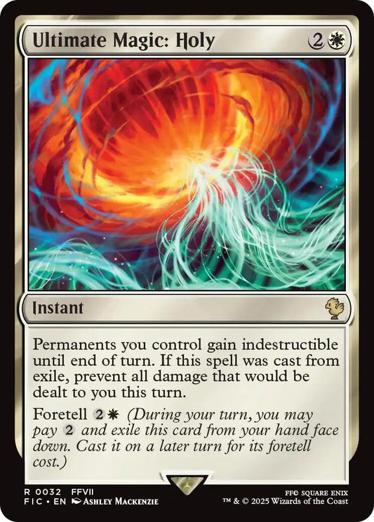 Ultimate Magic: Holy (Surge Foil) (32) (FIC)