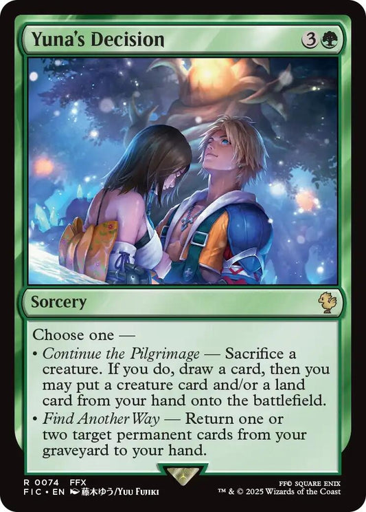 Yuna's Decision (Surge Foil) (74) (FIC)