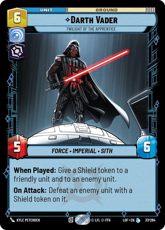 Darth Vader - Twilight of the Apprentice (037/264) (LOF)