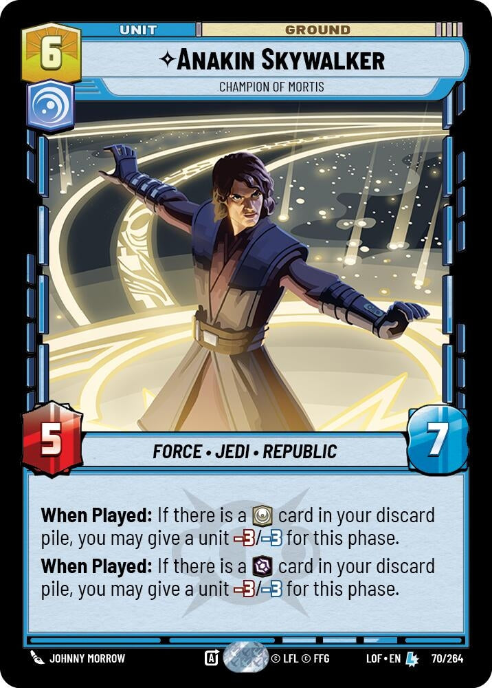 Anakin Skywalker - Champion of Mortis (070/264) (LOF)