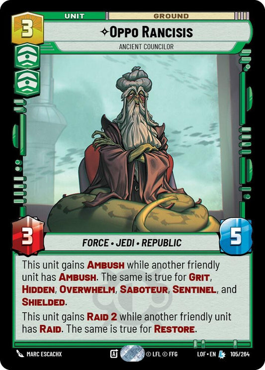 Oppo Rancisis - Ancient Councilor (105/264) (LOF)