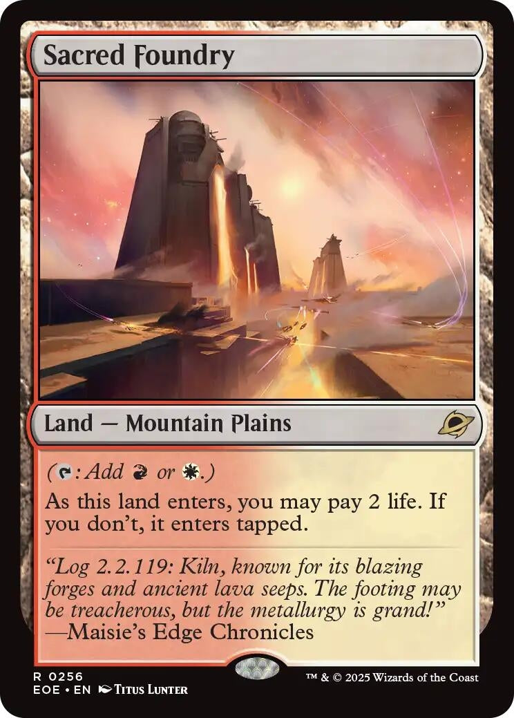 Sacred Foundry (256) (EOE)