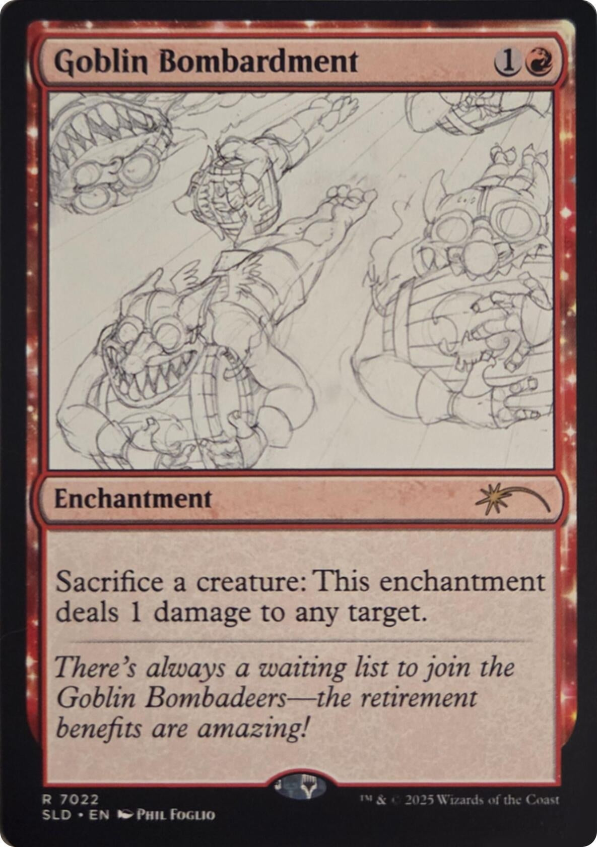 Goblin Bombardment (7022) (7022) (SLD)