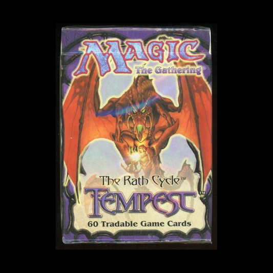 MTG Magic The Gathering Tempest Tournament Pack 1997 (Lightly damaged)