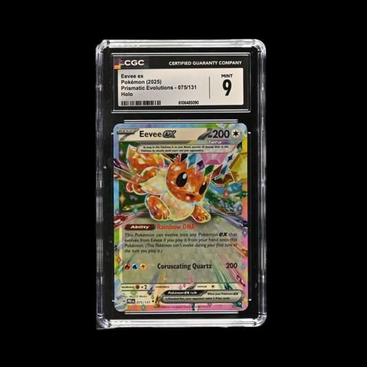 Pokemon Slab Eevee 075 2025 CGC 9 Mint