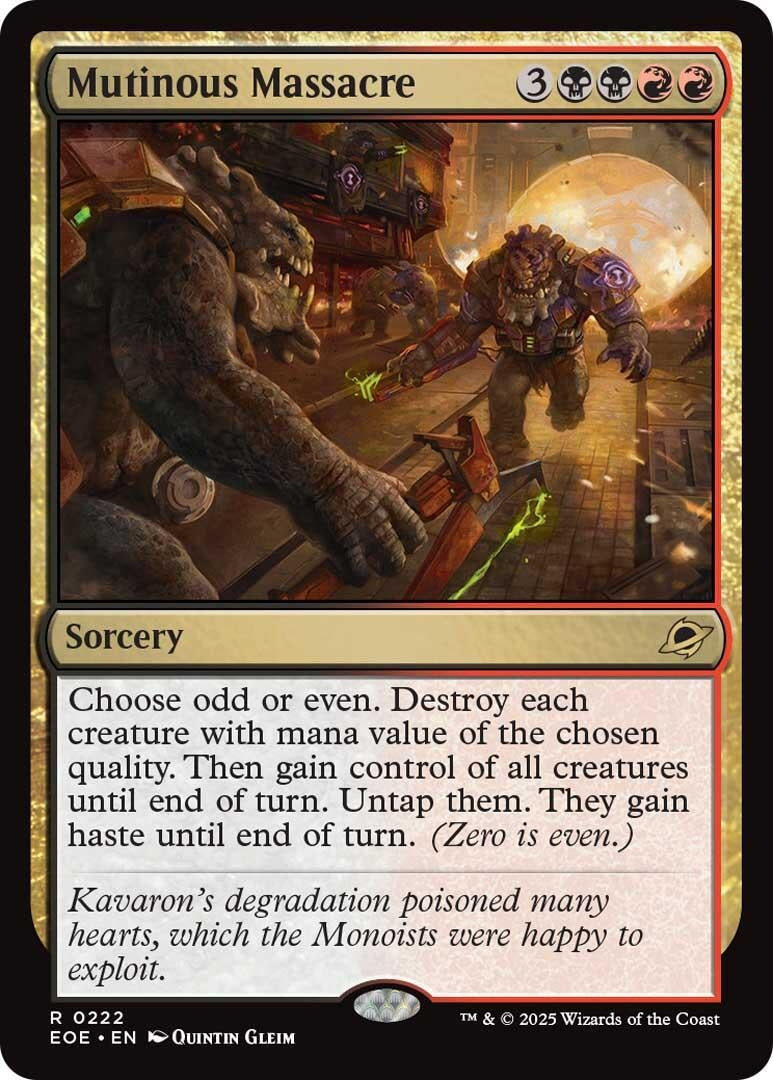 Mutinous Massacre (222) (EOE)
