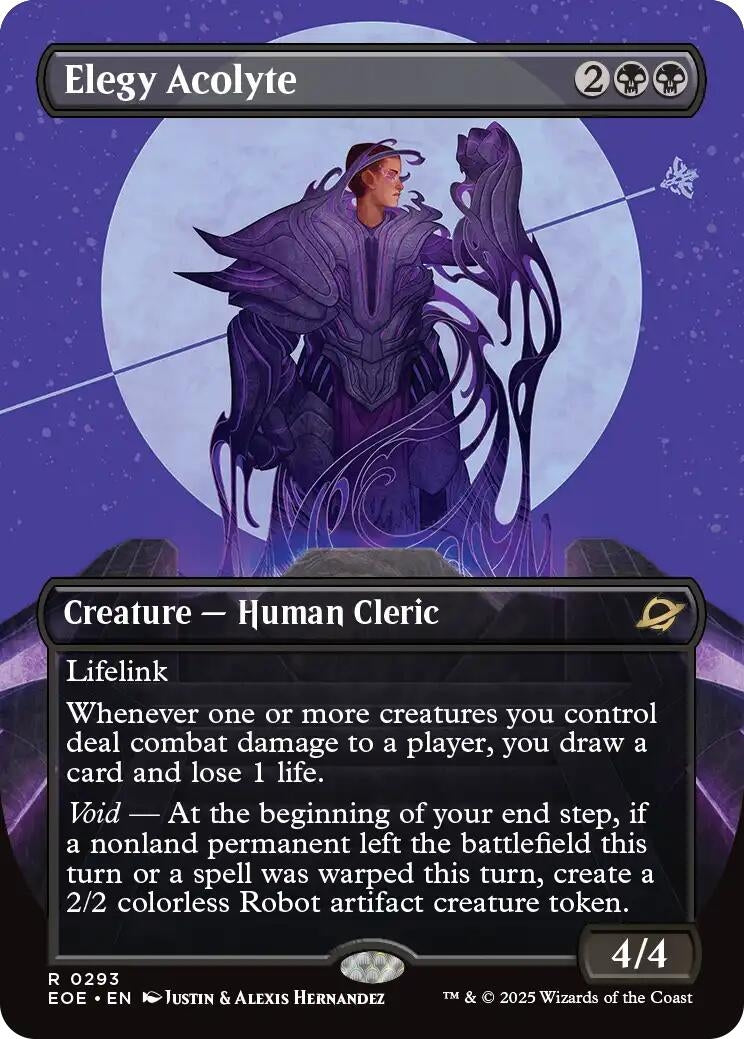 Elegy Acolyte (Borderless) (293) (EOE)