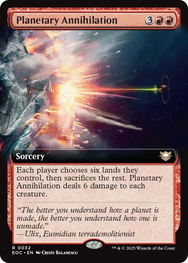 Planetary Annihilation (Extended Art) (32) (EOC)