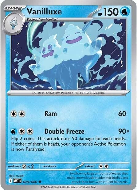 Vanilluxe (029/086) (WHT)