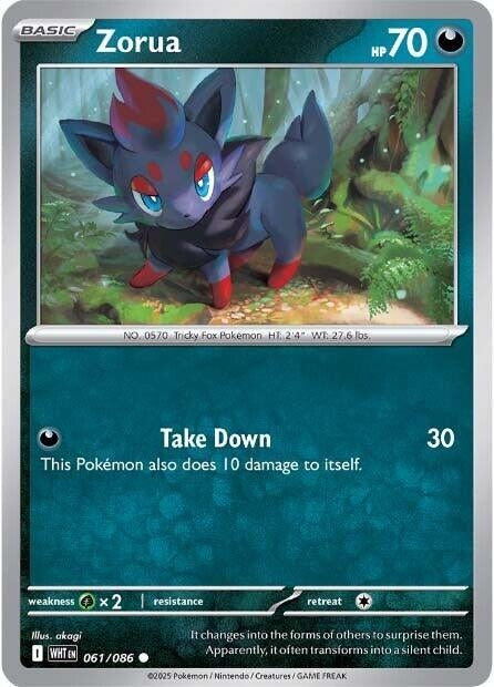 Zorua (061/086) (WHT)